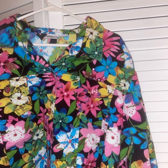 Carolina Colors Floral Women's Jacket - Picture 2 of 9